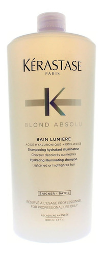 Kerastase Rubio Absolu Bain Lumiere Champú, 34 Oz