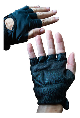 Guantes Deportivos De Hombre Reforzados Gym Pesas Bici Moto