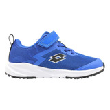 Zapatilla Running Niño Lotto - Verso R Jr S Azul Blanco