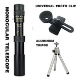 Hd Monocular 10-300x40 Zoom Potente Monocular Largo Rango