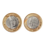 Moneda De Coleccion 1 Real Brasil 2011. Con Die Clash. R2111