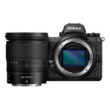  Nikon Z Kit 7ii + Lente 20-70mm Mirrorless Cor  Preto