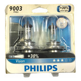 Set 2x Focos Halógeno Philips Vision Oem 12v 9003 H4 60/55w