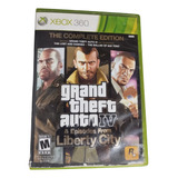 Juego Grand Theft Auto 4 Xbox 360 Original 