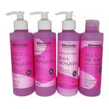 Kit Skin Care Tratamento Facial Rosa Mosqueta Com 4 Unidades