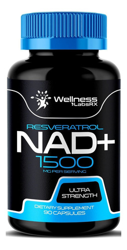 Suplemento En Cápsula Wellness Labsrx  Nad+ 1500 Mg Nad+ En Frasco De 120g 90 Un