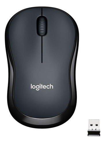 Mouse Sem Fio Logitech M220 Com Pilha Inclusa - Preto