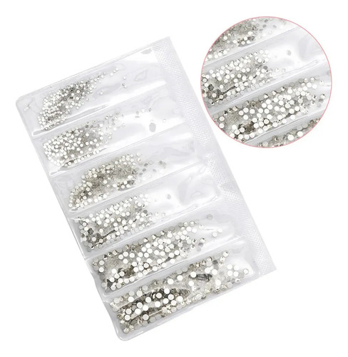 Strass Cristal Brilho P\u002F Decoração De Unha Pedraria Nail Art | MercadoLivre