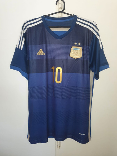 Camiseta Seleccion Argentina 2014 adidas Suplente #10 Messi