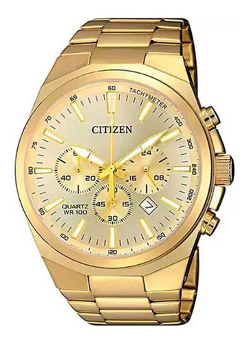 Relógio Masculino Citizen Analogico Tz31105g - Dourado