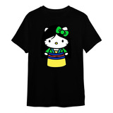 Camiseta Camisa Hello Kitty Mulan Princesa Guerreira Ref896