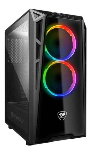 Gabinete Gamer Cougar Turret Vidro Rgb - 385qmy0.0003