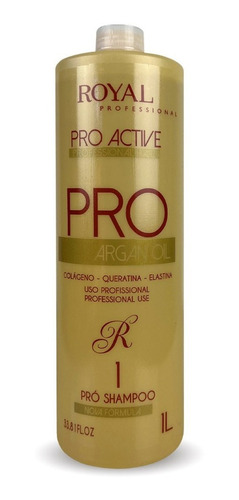 Shampoo Anti Residuos Royal Pro Active Argan + Brinde