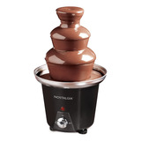 Fondue De Chocolate, Fuente Nostalgia, 710 Ml, Capacidad De