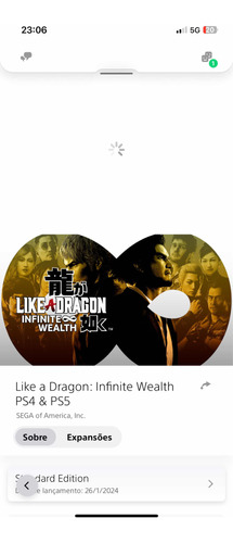 Like A Dragon - Infinity Wealth Ps4 E Ps5