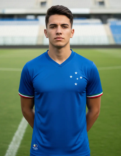 Camisa Retrô Cruzeiro Palestra Itália Azul Oficial | Parcelamento sem juros
