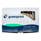 Cubiertos Desechables Greenprint 360 Pzs (2 Cajas)