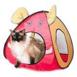 Toca Para Gato Tenda Ratinho Casinha Caminha Dobravel Gatos