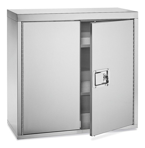 Gabinete De Pared De Acero Inoxidable - 76x30x76cm - Uline