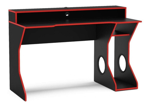 Mesa Gamer Escrivaninha Fremont Politorno Wt