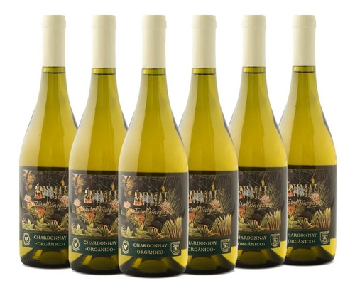 Vino Animal Chardonnay Organico 750ml. Caja 6 Botellas