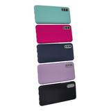 Lote Pack De 5 Fundas Para Samsung A02 Lisas Colores