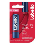 Labello Bálsamo Labial Caring Beauty Red (4.8 G), Color