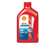 Aceite Mineral Shell Advance 4t Ax3 20w-50 Moto