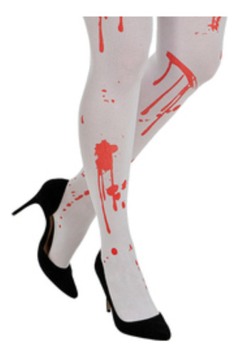 Calcetines Sangrientos Halloween Panty Medias Mujer