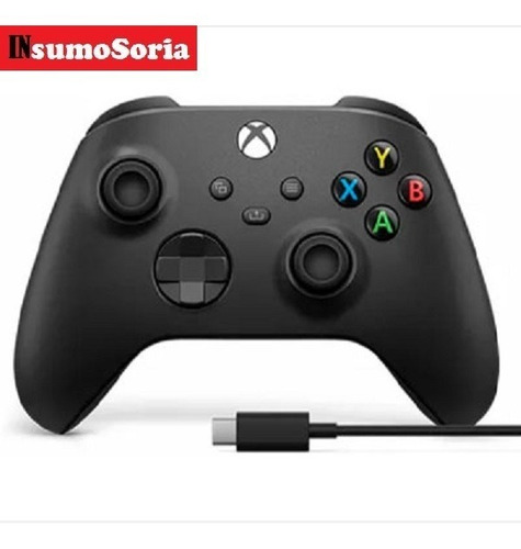 Joystick Microsoft Xbox Nueva Gen. Carbon Black C/cable 