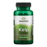 Kelp 250 Tab Fuente De Yodo Tiroides Swanson Usa