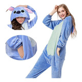 Pijama Completo Stitch, Mamelucos Para Adultos, Pijama Q1
