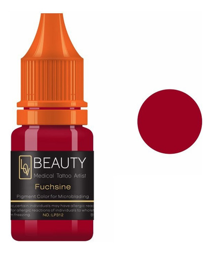 Pigmento Lovbeauty Fuchsine 10ml - Micropigmentação Boca
