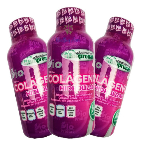 Colageno Liquido 500ml Promo X3 - mL a $44