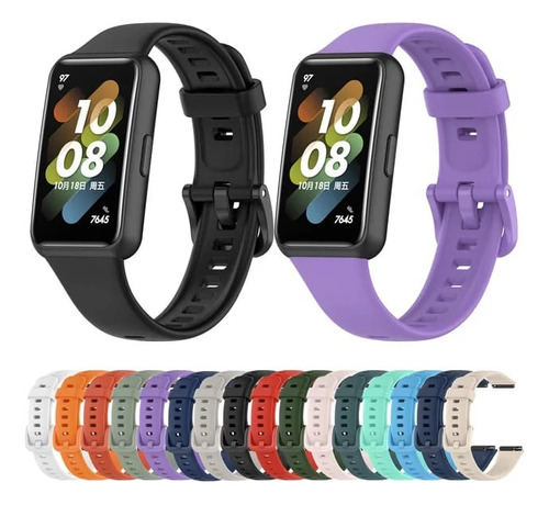 Correa Para Huawei Watch Fit 2 Silicon Colores Premium 