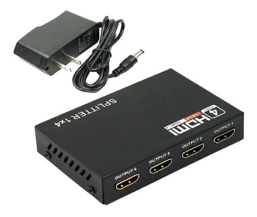 Spliter Hdmi X 4 Salidas Multiplicador 1080p