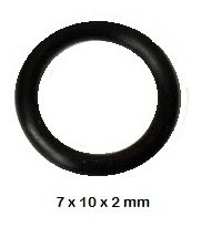 Refacción C-125 Oring 7x10x2mm