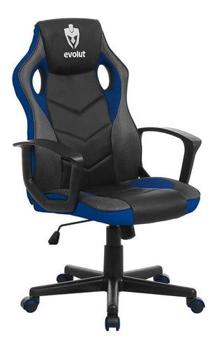 Cadeira Gamer Evolut Hunter Eg908 Azul