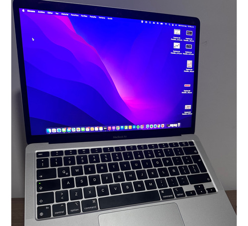 Apple Macbook Air M1 2020 Plata 13.3  8gb De Ram 256gb Ssd