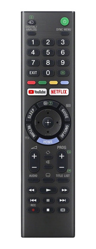 Controle Remoto Tv Sony 4k Rmt-tx300b Youtube Net Flix Novo