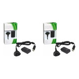 Pack 2 Kit Carga Y Juega Xbox 360, 4800 Mah Cable Y Batería