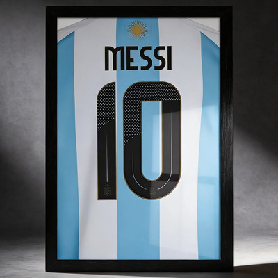 Marco Para Jersey Madera Vidrio Camiseta Playera Futbol  | Meses sin interés