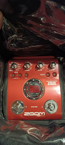 Zoom B2 Pedal Multi-efectos, Afinador Y Sonidos Rítmicos! 