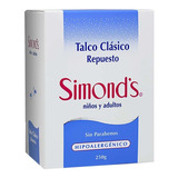 Pack X 5 Talco Simond's Clásico Repuesto 250gr 1 Und
