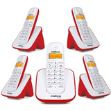 Telefone Sem Fio 4 Ramal Adicional Id Bina Ts 3110 Intelbras