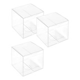 Cajas De Regalo Transparentes De Plástico Transpar De 4 X 4