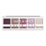 Paleta De Sombras Wet N Wild Color Icon 5 Pan Eyeshadow Pale Color De La Sombra 1114070 Forget-me-not