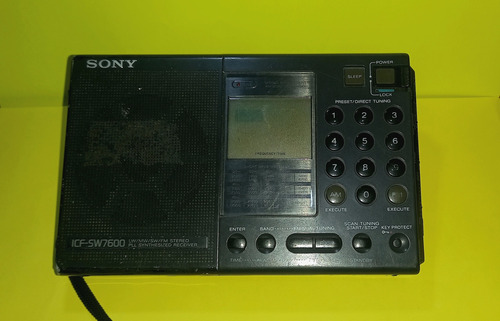 Radio Sony Icf-sw7600 Digital  Multibanda 
