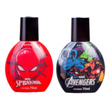 Colônia Infantil Spider-man + Colônia Infantil Avengers Avon