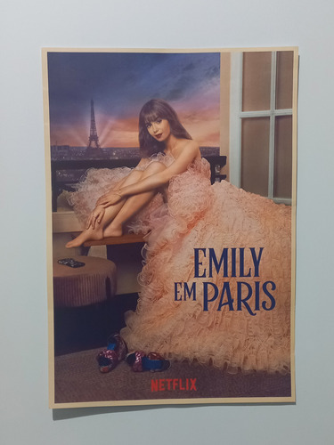 Emily Em Paris - Lily Collins Poster Netflix 